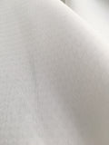 Gardinenstoff mit Bleiband in der Farbe weiß