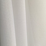 Gardinenstoff mit Waben Muster in der Farbe creme