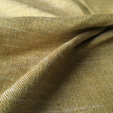 Leinen Viskose Stoffe in der Farbe goldgrün