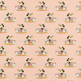 Dekostoff Minnie on the Move in der Farbe candy rosa 