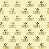 Dekostoff Minnie on the Move in der Farbe sherbet gelb