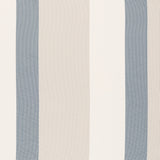 Feiner Streifen Gardinenstoff in beige und blau