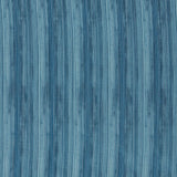 Gardinenstoff mit gewebtem Streifen in blauer Aquarelloptik