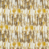 Jacquard Vorhangstoff abstrakt gemustet in der Farbe ocker