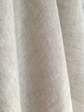 Feinster Uni aus 100% Leinen in der Farbe natur