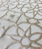 Jacquard Dekostoff in der Farbe walnuss