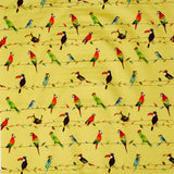 Wilde Vögel Kinderstoff
