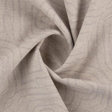 Halbleinen Polsterstoff in der Farbe taupe