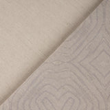 Halbleinen Polsterstoff in der Farbe taupe