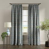 William Morris Design Acanthus Vorhangstoff blau 