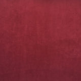 Hochwertiger Samtstoff aus recycelten Fasern in der Farbe himbeerrot
