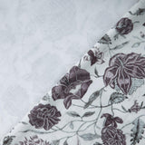 Bio Blüten Dekostoff dusky rose