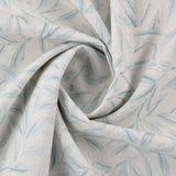 Bio Satin Stoffe in der Farbe himmelblau