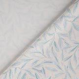 Bio Satin Stoffe in der Farbe himmelblau