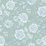 Bio Polsterstoff mit Blumen