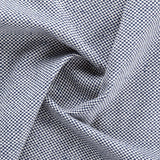 Baumwollstoff mit Schachbrettmuster in tiefblau