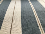 Streifenstoff 100% Baumwolle hellblau