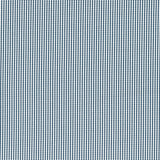 Baumwollstoff mit klassischen feinen Karos in der Farbe navy