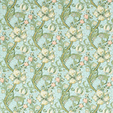 Golden Lily William Morris Dekostoff grün