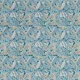Acanthus William Morris Dekostoff blau