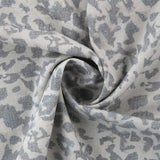 Leoparden Muster Dekostoffe rhino grey