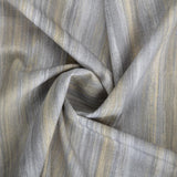 Bio Stoff Aquarelle Streifen light grey