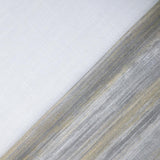 Bio Stoff Aquarelle Streifen light grey