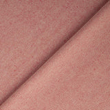 Dekorationsstoff aus recycelter Baumwolle mit Jacquard Fischgrat Musterung in altrot