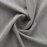 Bekleidungsstoff aus recycelter Baumwolle mit Jacquard Fischgrat Musterung in tiefblau