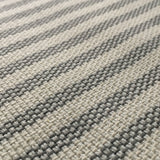 Streifen Outdoorstoff aus recyceltem Polypropylen in der Farbe basalt grau