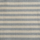 Outdoorstoff für Gartenmöbel mit feinem Streifen in steinblau