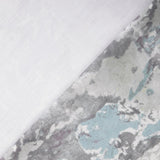 Bio Aquarelle Stoff mixed green