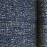 Outdoorstoff Meterware Chenille dunkelblau