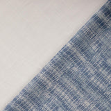 Abstrakte Bio Stoffe indigo blau