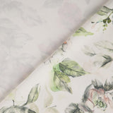 Bio Satin Rosen Baumwolle lime grün
