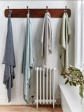 Edle Stoffe aus recycelten Polyester in der Farbe rhino grey